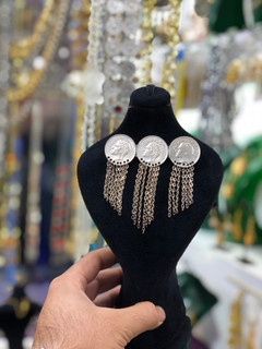 سنجاق سینه ۳ عددی ۱۰ریال پهلوی اصل