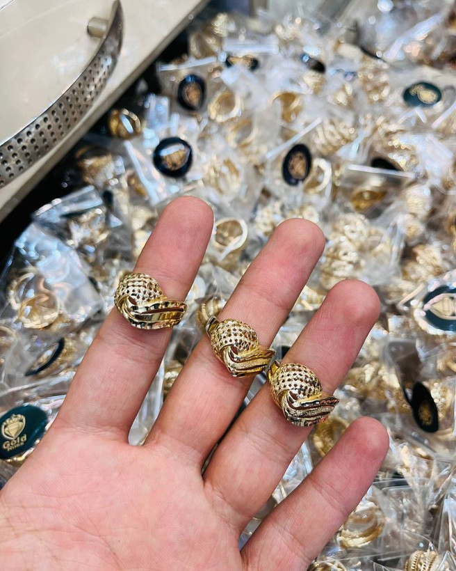 طلای ارزان انشگتر طلاروس ارجینال رنگ ثابت ضدحسایت تست شده